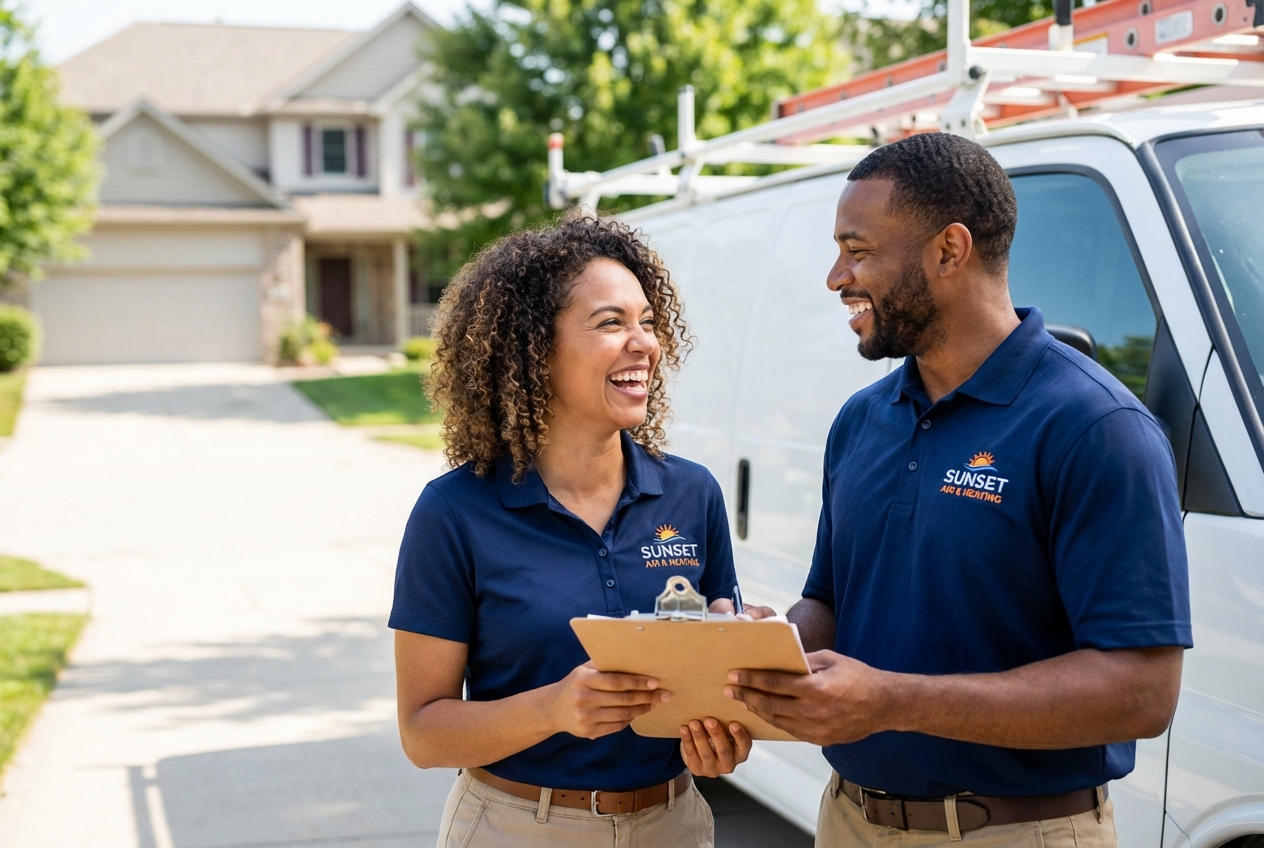 TNS Mechanical Services professional HVAC technicians